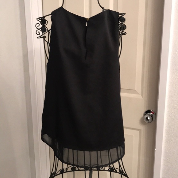 Banana republic black ladies tank top Sz Sp - Picture 6 of 6